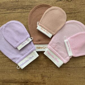 face & body exfoliating glove