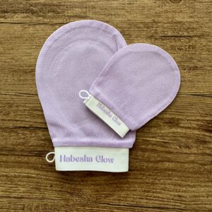 face & body exfoliating glove